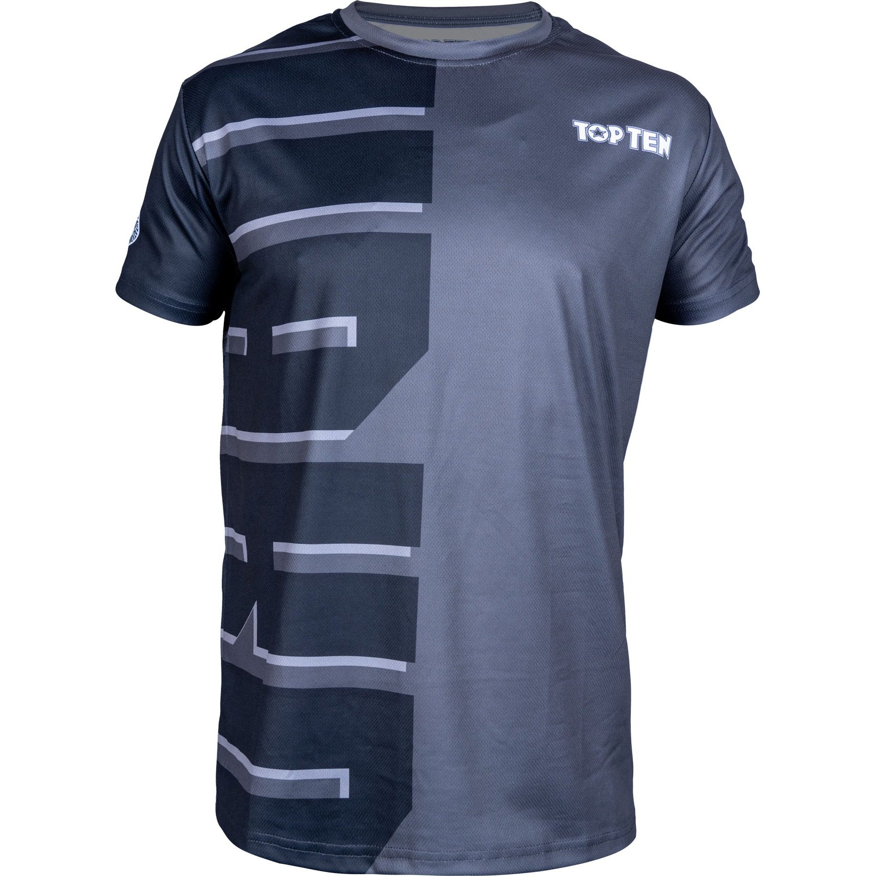 TOP TEN T-Shirt - WAKO Pulse - Schwarz TOP TEN T-Shirt - WAKO Pulse - Schwarz