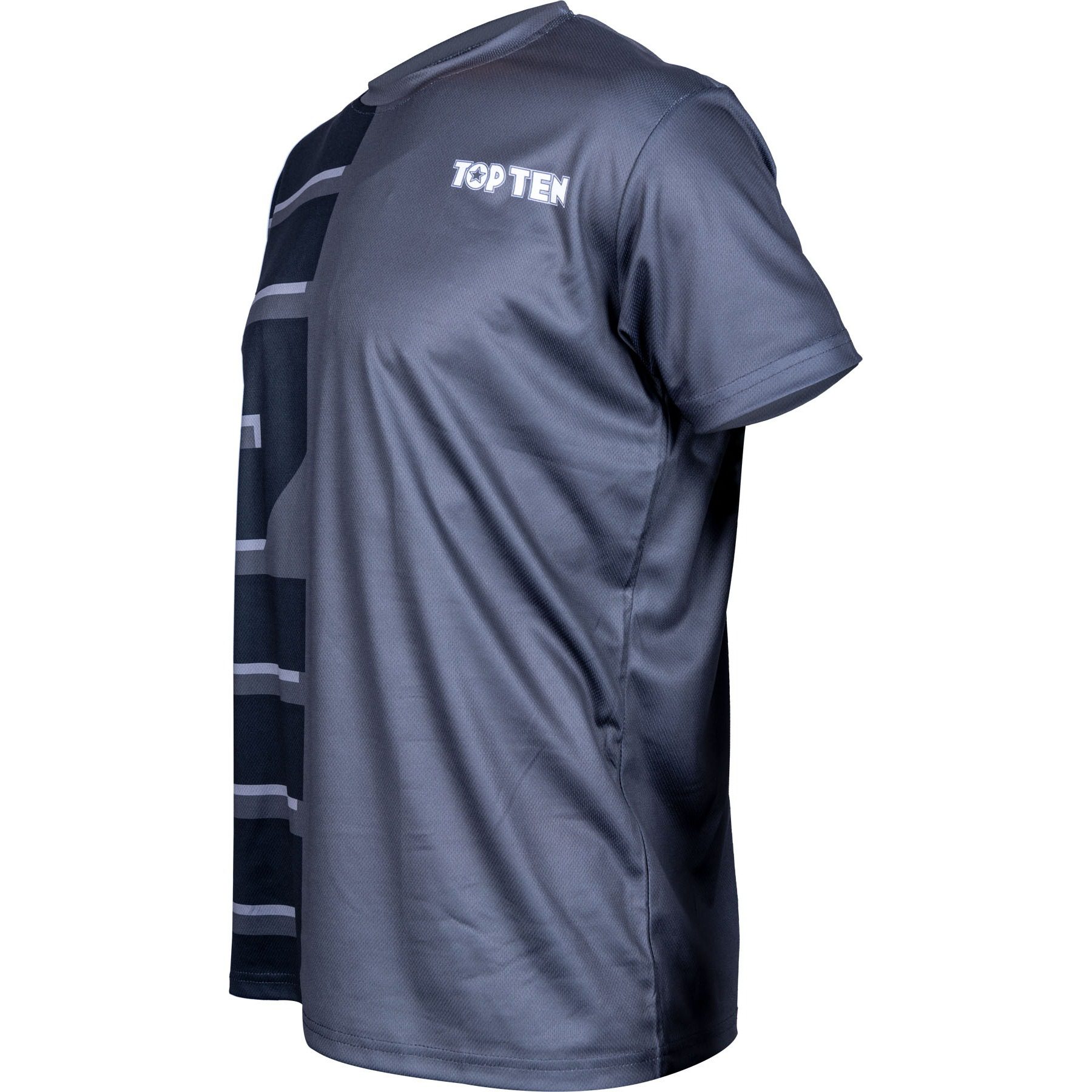 TOP TEN T-Shirt - WAKO Pulse - Schwarz TOP TEN T-Shirt - WAKO Pulse - Schwarz