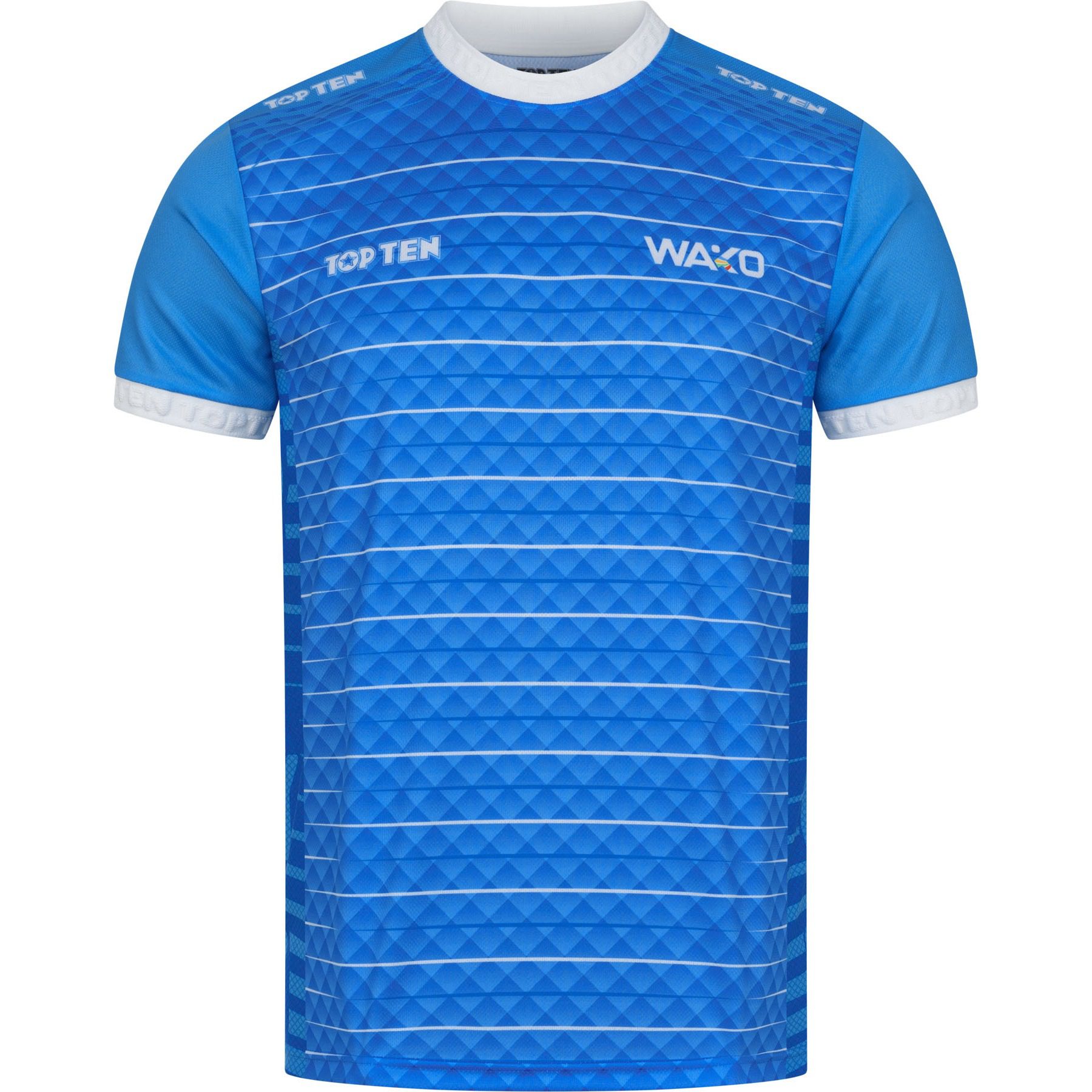 TOP TEN T-Shirt - WAKO - Blau TOP TEN T-Shirt - WAKO - Blau