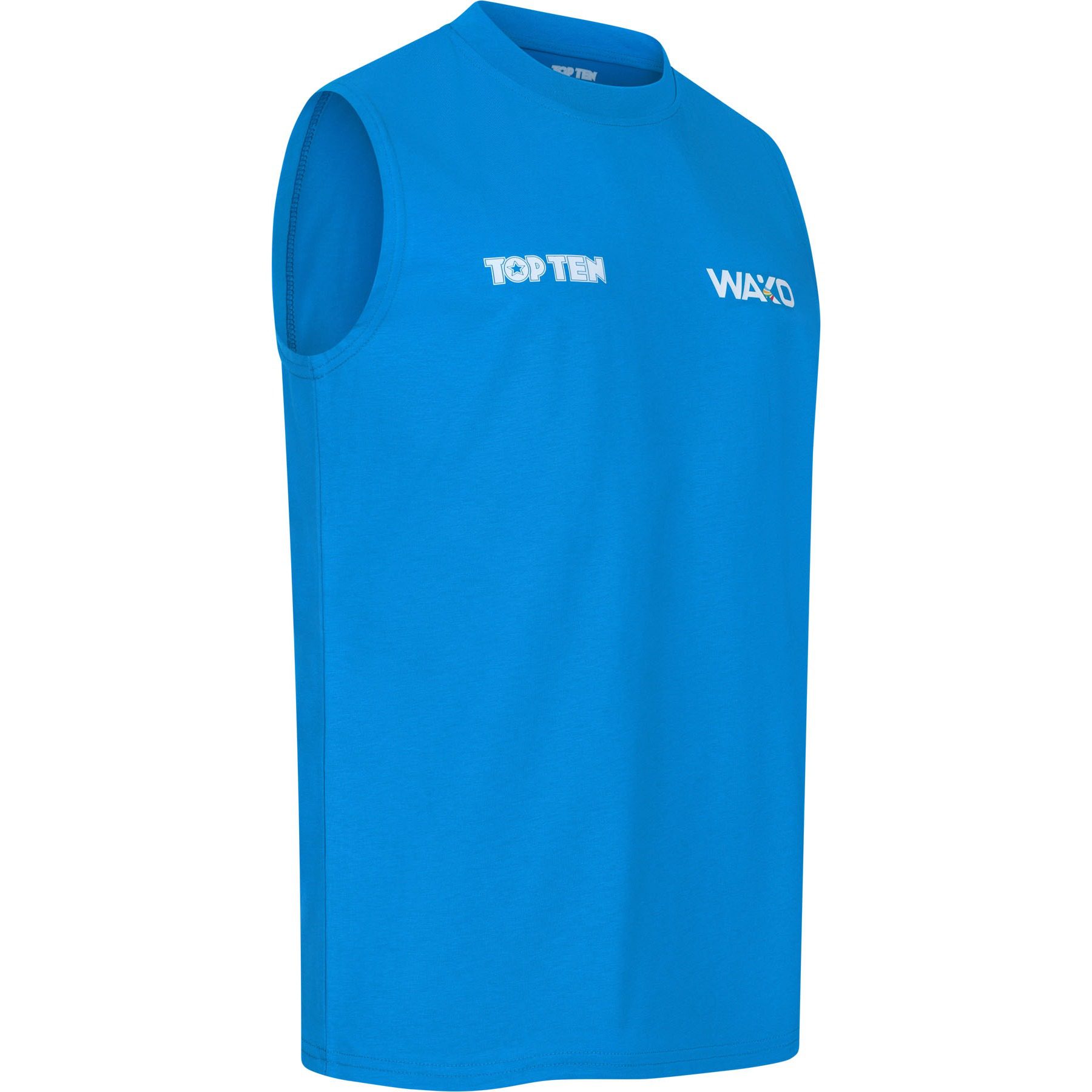 TOP TEN T-Shirt - WAKO Kick Light Basic - Blau TOP TEN T-Shirt - WAKO Kick Light Basic - Blau