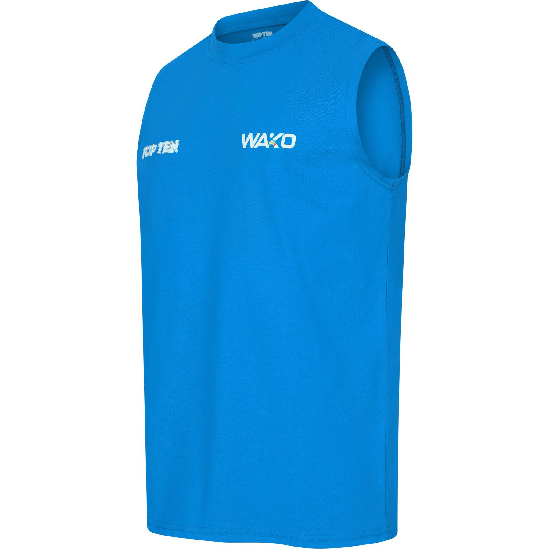 TOP TEN T-Shirt - WAKO Kick Light Basic - Blau TOP TEN T-Shirt - WAKO Kick Light Basic - Blau