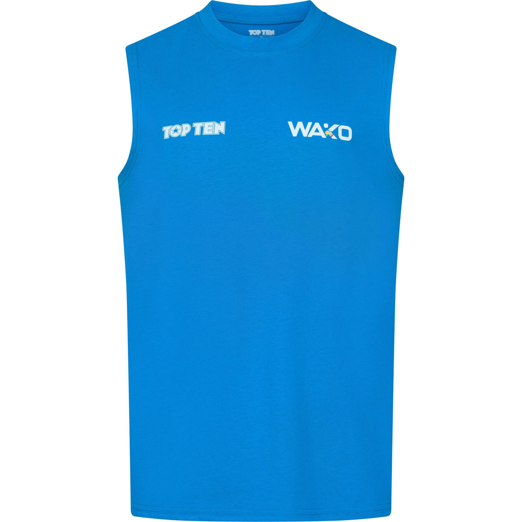 TOP TEN T-Shirt - WAKO Kick Light Basic - Blau