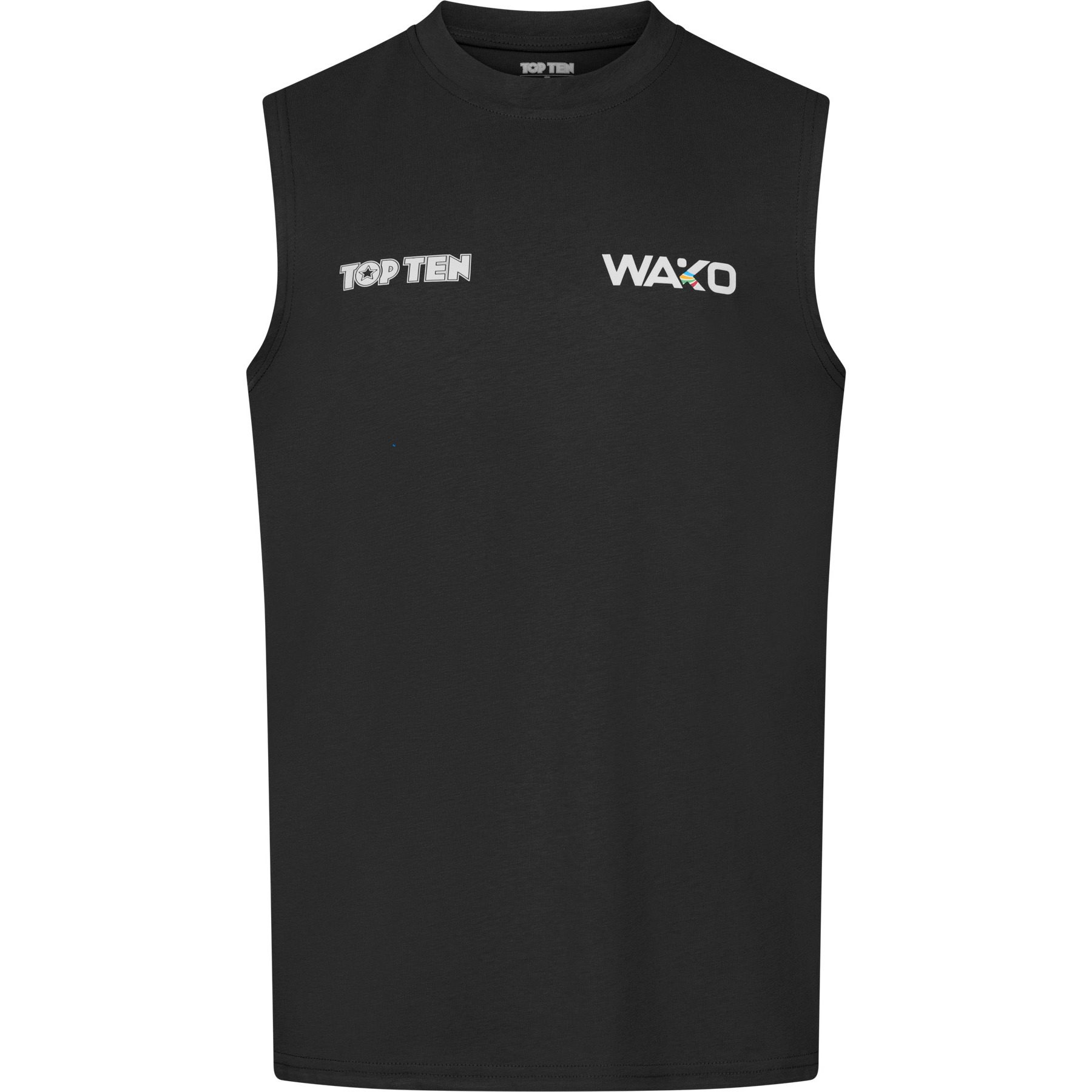TOP TEN T-Shirt - WAKO Kick Light basic - Schwarz TOP TEN T-Shirt - WAKO Kick Light basic - Schwarz