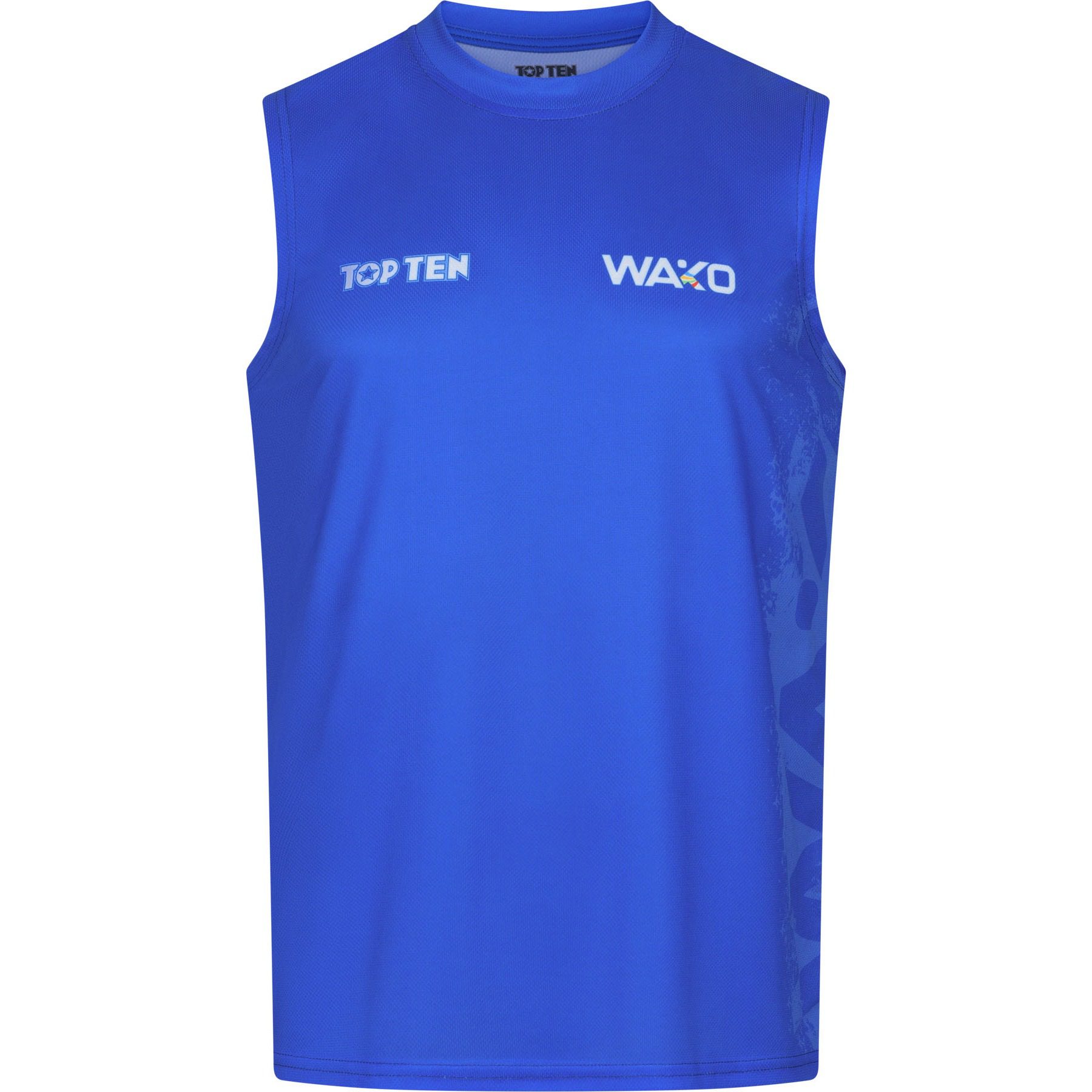 TOP TEN T-Shirt - WAKO Kick Light - Blau