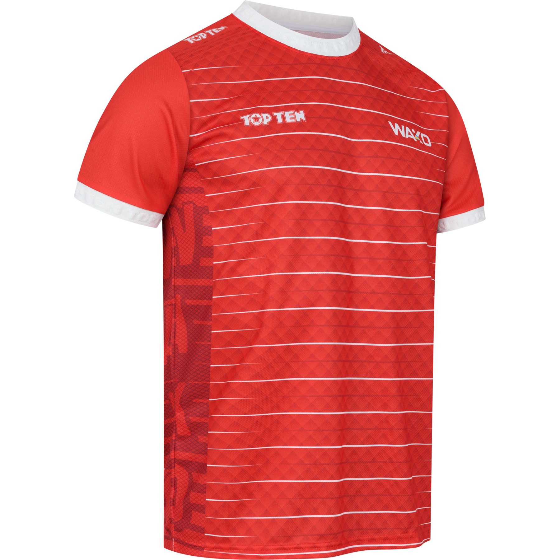 TOP TEN T-Shirt - WAKO - Rot TOP TEN T-Shirt - WAKO - Rot
