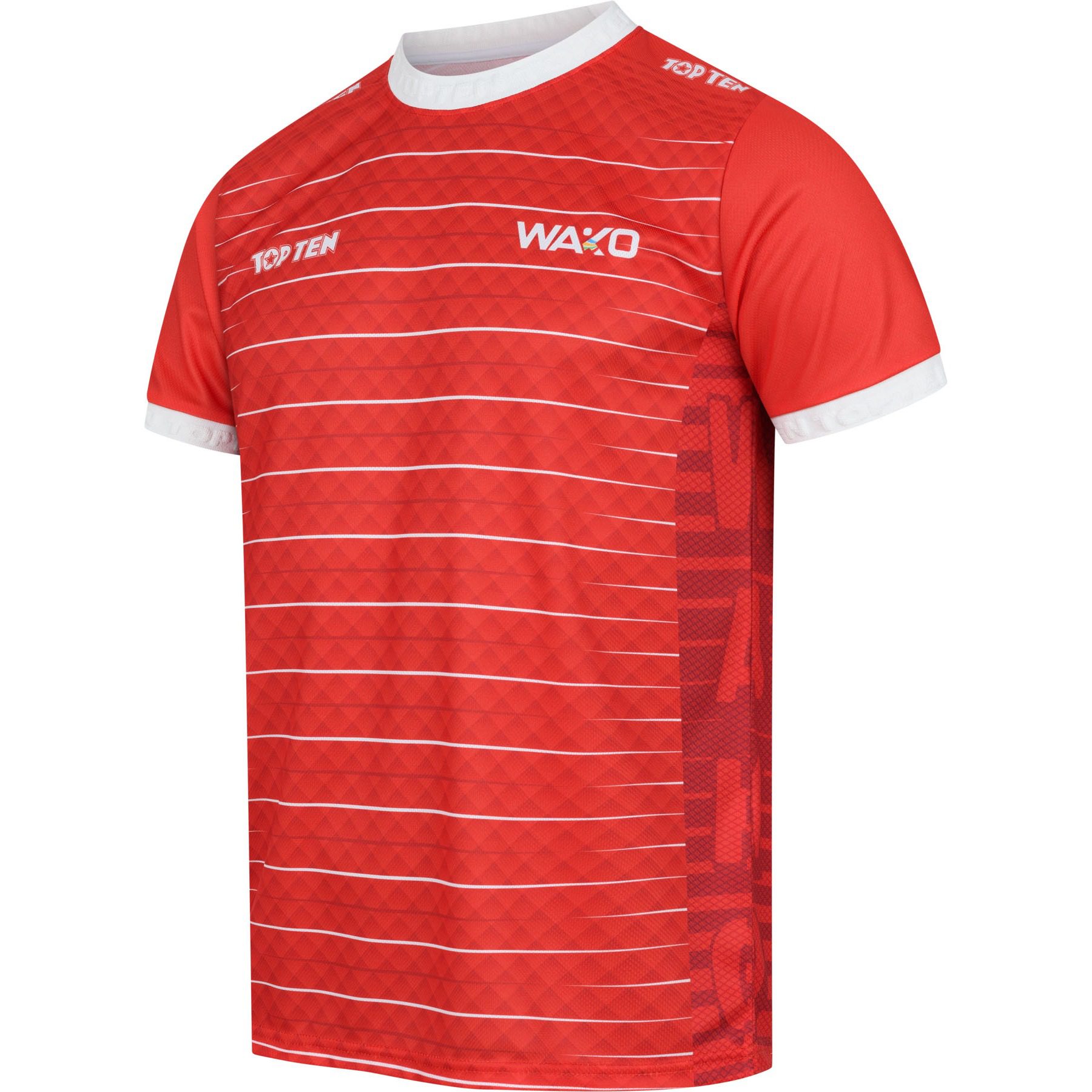 TOP TEN T-Shirt - WAKO - Rot TOP TEN T-Shirt - WAKO - Rot