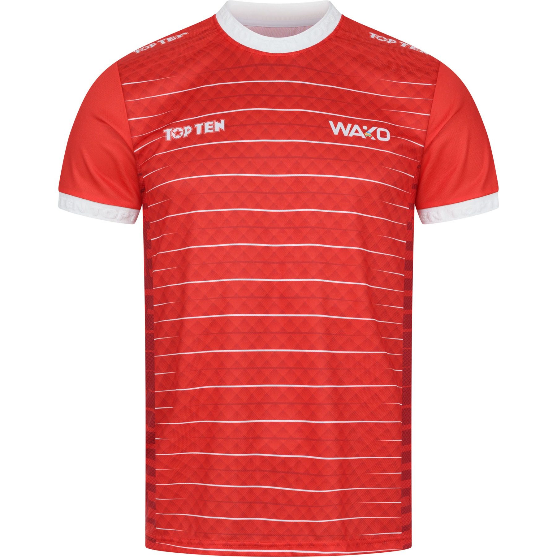 TOP TEN T-Shirt - WAKO - Rot