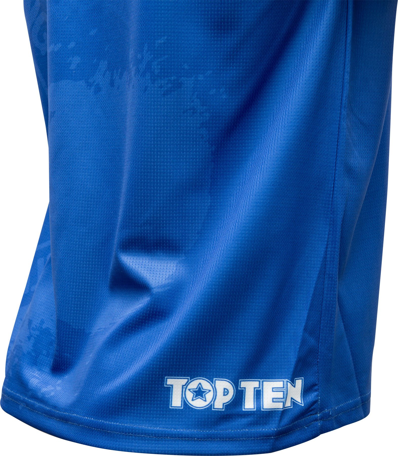 TOP TEN T-Shirt - WAKO Shadow - Blau TOP TEN T-Shirt - WAKO Shadow - Blau