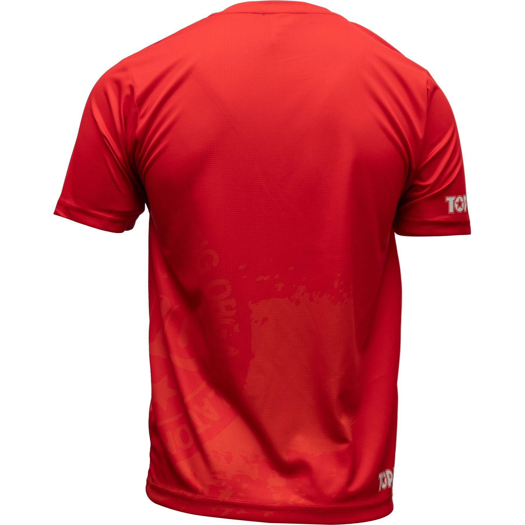 TOP TEN T-Shirt - WAKO Shadow - Rot TOP TEN T-Shirt - WAKO Shadow - Rot
