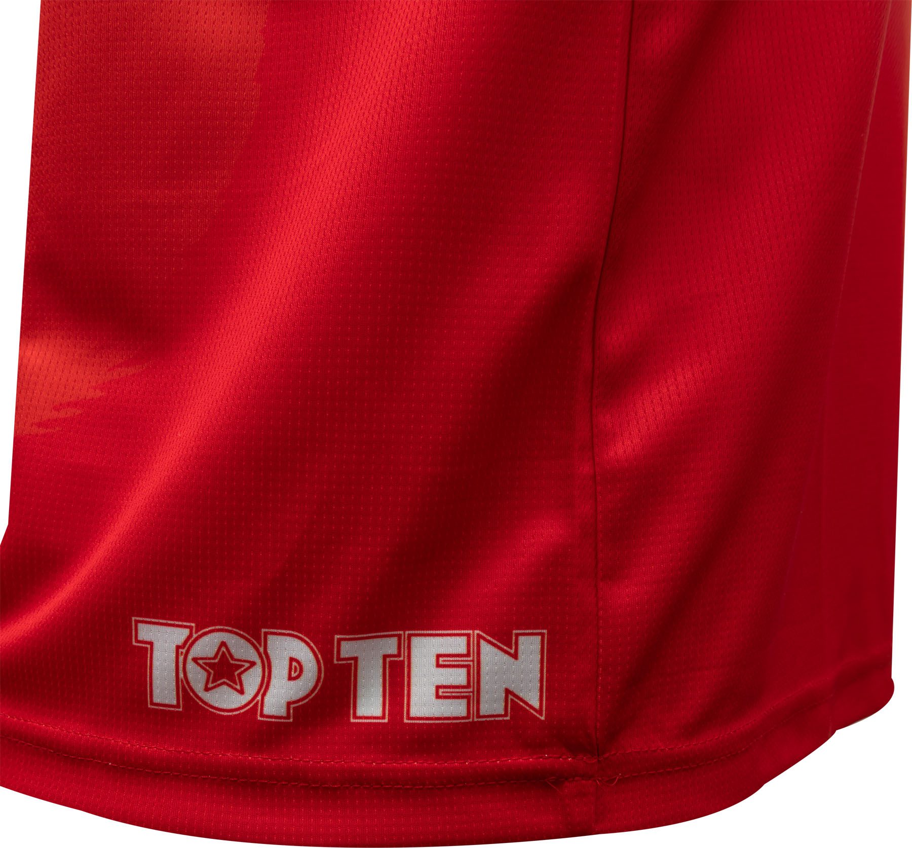 TOP TEN T-Shirt - WAKO Shadow - Rot TOP TEN T-Shirt - WAKO Shadow - Rot