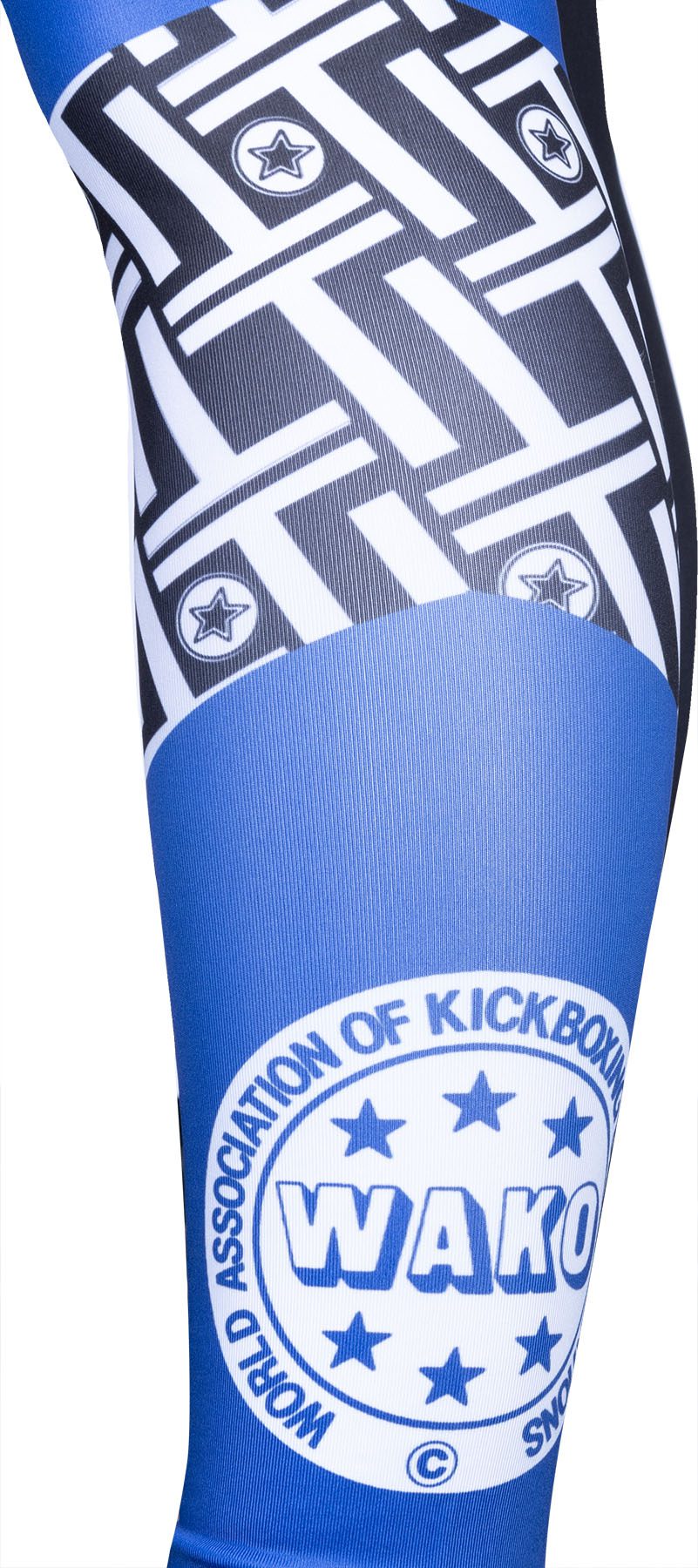 TOP TEN Sport-Leggings - WAKO Icon - Schwarz / Blau TOP TEN Sport-Leggings - WAKO Icon - Schwarz / Blau
