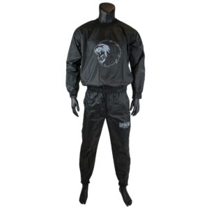 Super Pro Combat Gear Schwitzanzug - Sweat Suit S - Grau / Schwarz