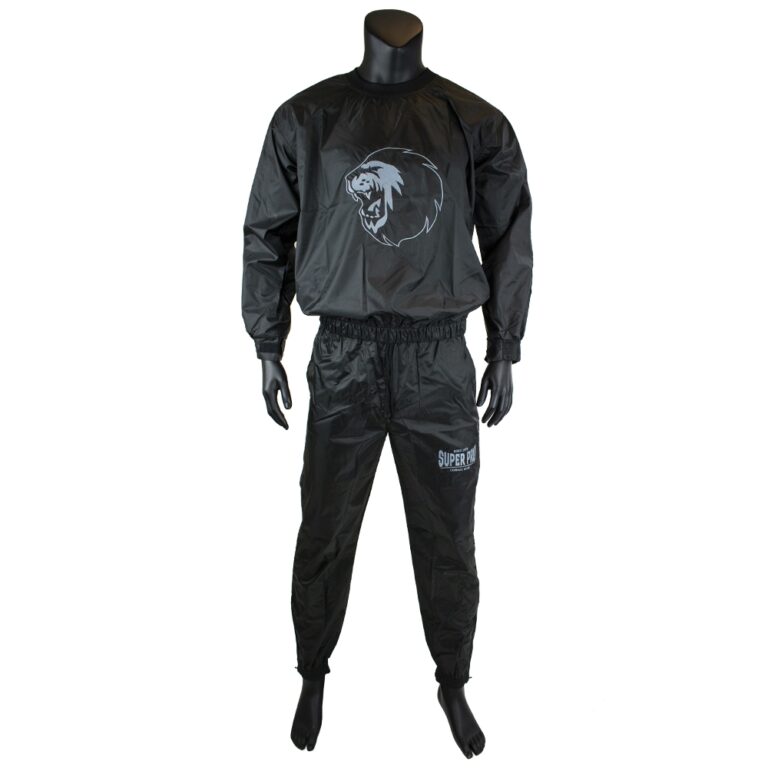 Super Pro Combat Gear Schwitzanzug - Sweat Suit S - Grau / Schwarz