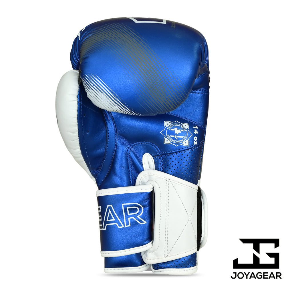 Joya Evolution Boxhandschuhe blau weiß Joya Evolution Boxhandschuhe blau weiß