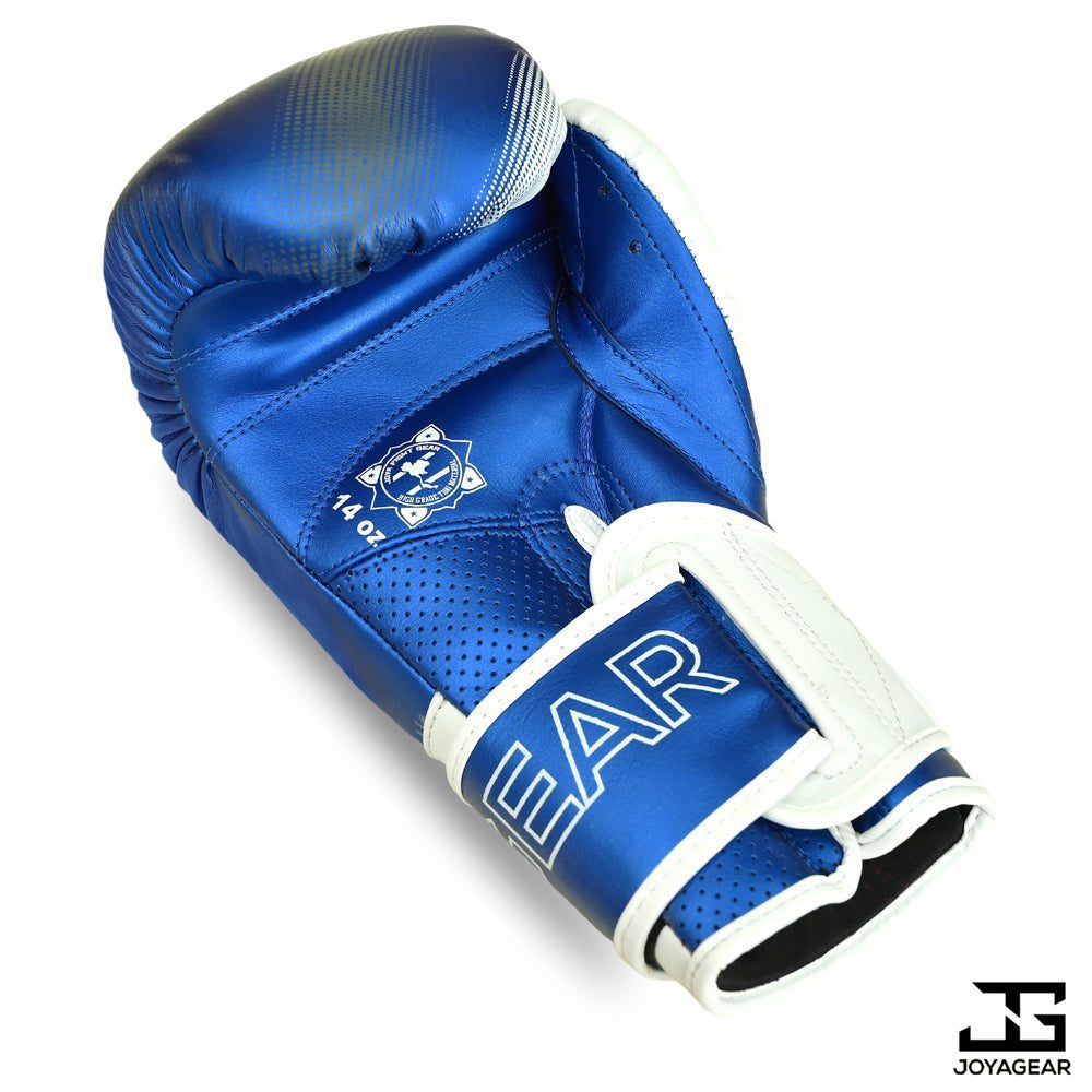 Joya Evolution Boxhandschuhe blau weiß Joya Evolution Boxhandschuhe blau weiß