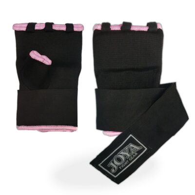 Joya Innenhandschuhe mit Band und Daumen Rosa Schwarz Joya Innenhandschuhe mit Band und Daumen Rosa Schwarz