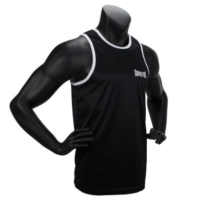 Super Pro Combat Gear Singlet - Club - Schwarz / Weiß Super Pro Combat Gear Singlet - Club - Schwarz / Weiß