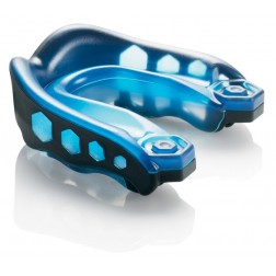 Shock Doctor Mund- und Zahnschutz - Gel Max Senior - Blau / Schwarz Shock Doctor Mund- und Zahnschutz - Gel Max Senior - Blau / Schwarz