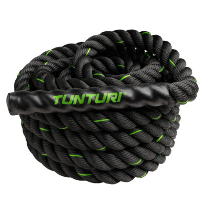 Tunturi Battle Rope - Battle Rope 9m - Schwarz