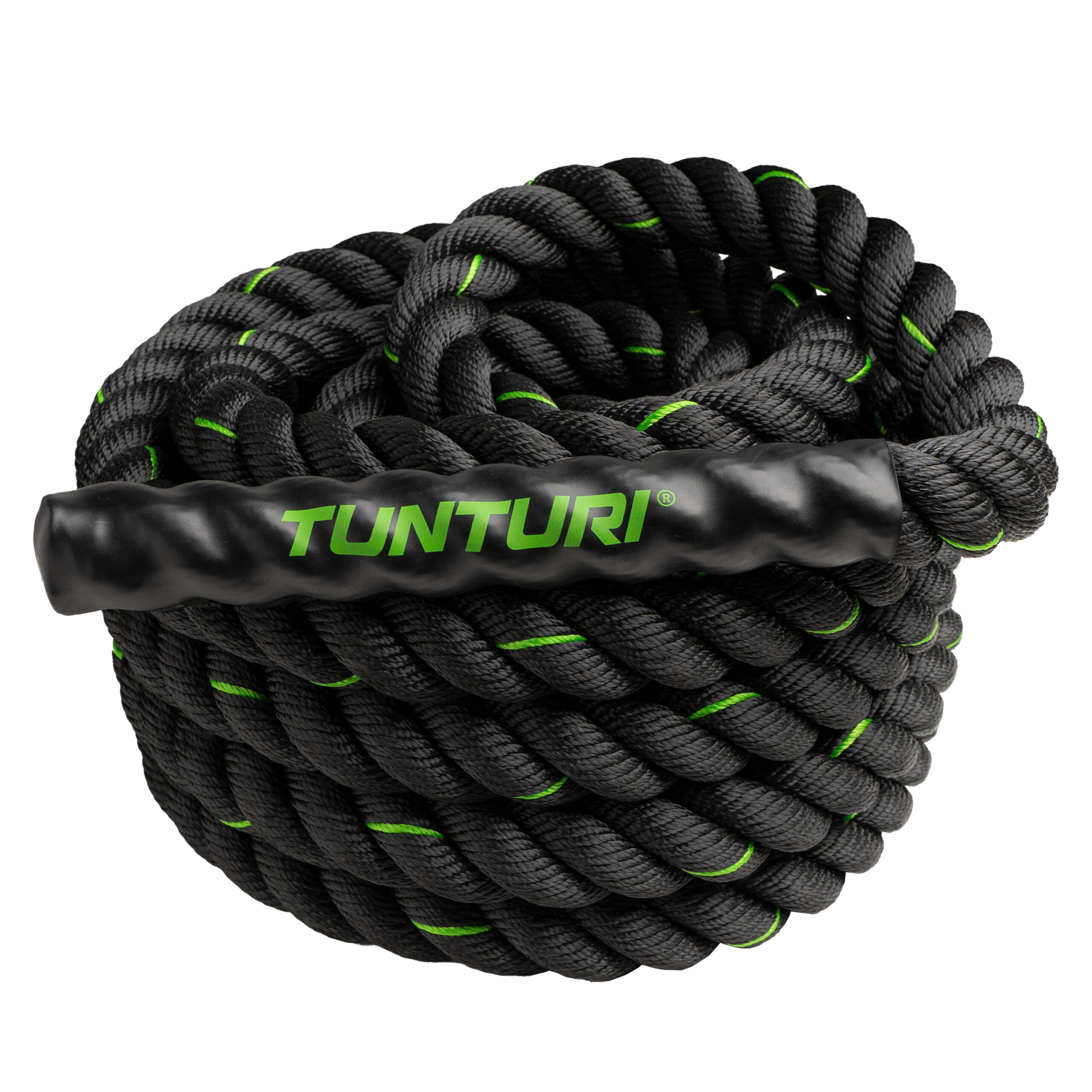 Tunturi Battle Rope - Battle Rope 9m - Schwarz