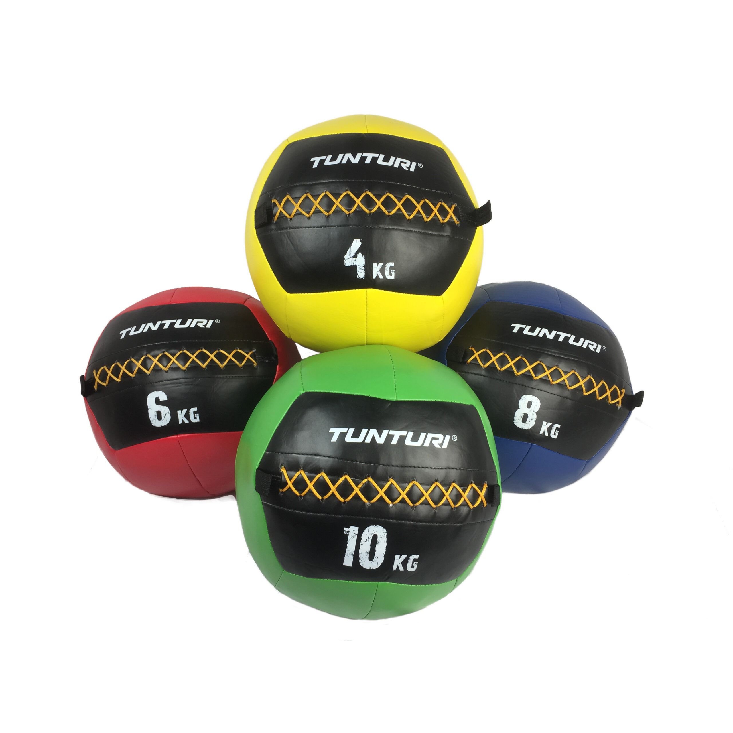 Tunturi Wall Ball - Medizinball - Functional Training Ball 10kg - Schwarz Tunturi Wall Ball - Medizinball - Functional Training Ball 10kg - Schwarz