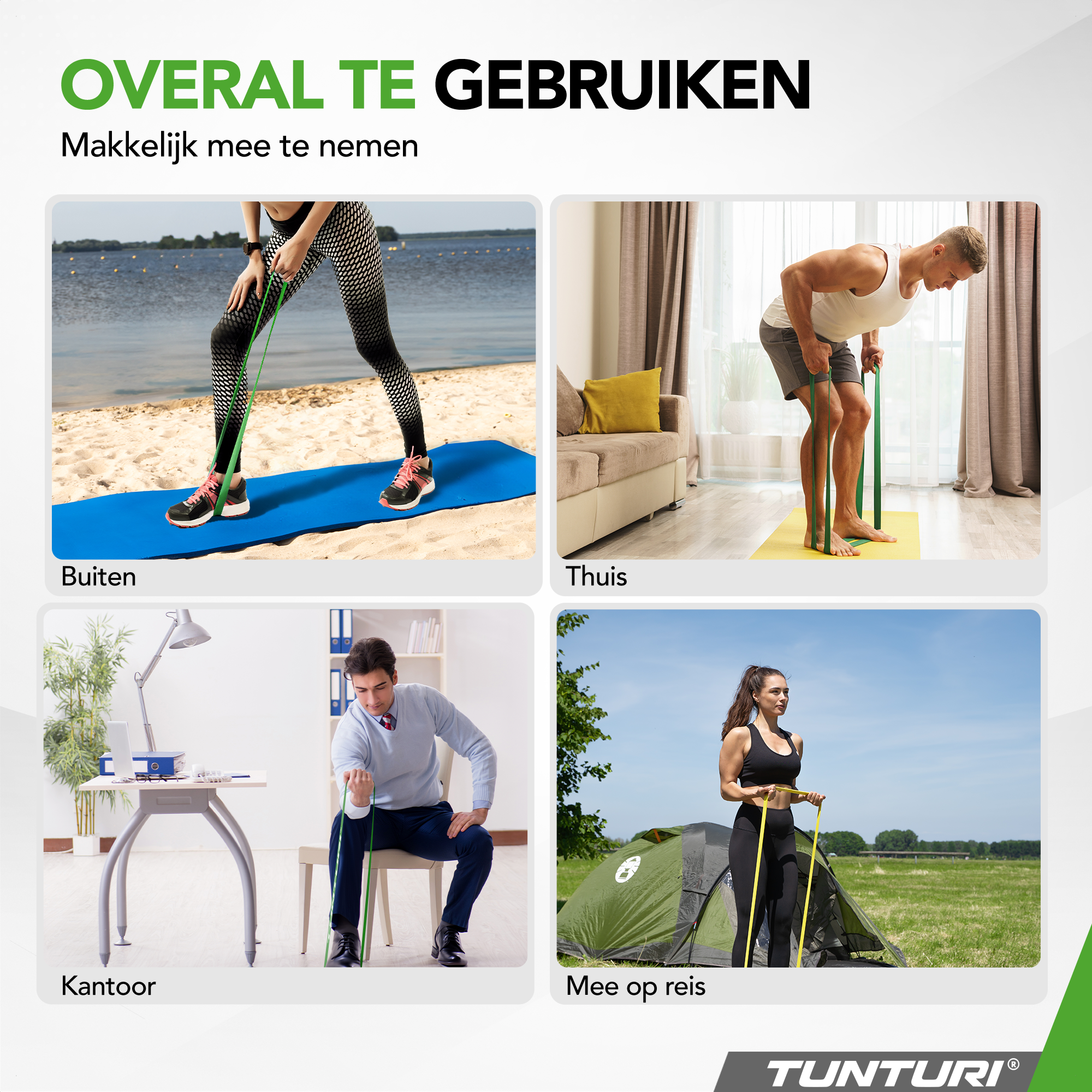 Tunturi Widerstandsband - Power Band Extra Light 2 bis 15 kg - Orange Tunturi Widerstandsband - Power Band Extra Light 2 bis 15 kg - Orange