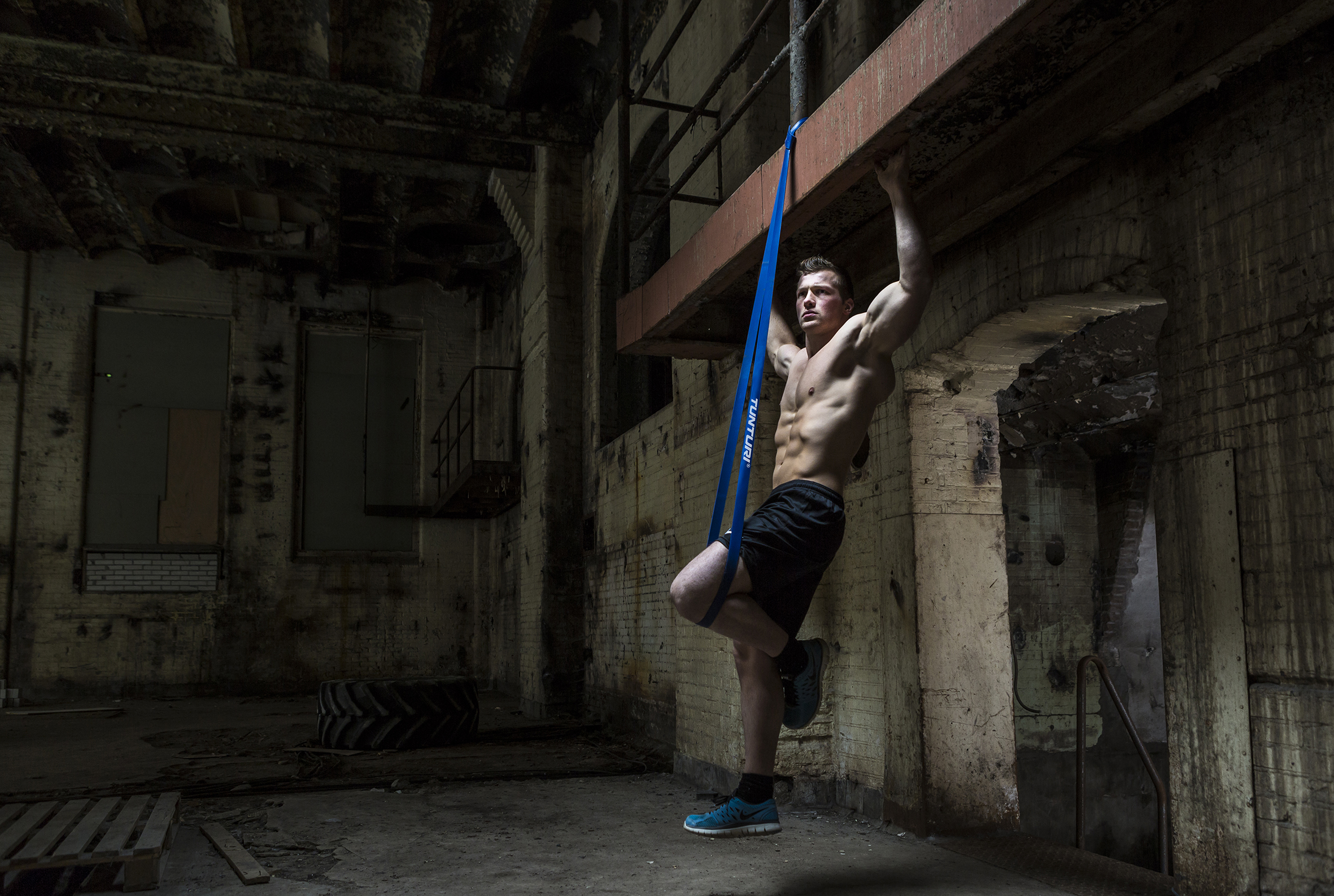 Tunturi Widerstandsband - Power Band Heavy 20 bis 55 kg - Blau Tunturi Widerstandsband - Power Band Heavy 20 bis 55 kg - Blau