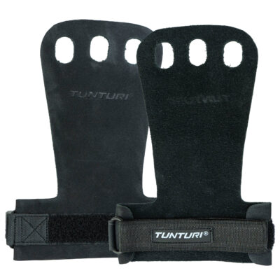 Tunturi - Fitnesshandschuhe Leder XS - Schwarz
