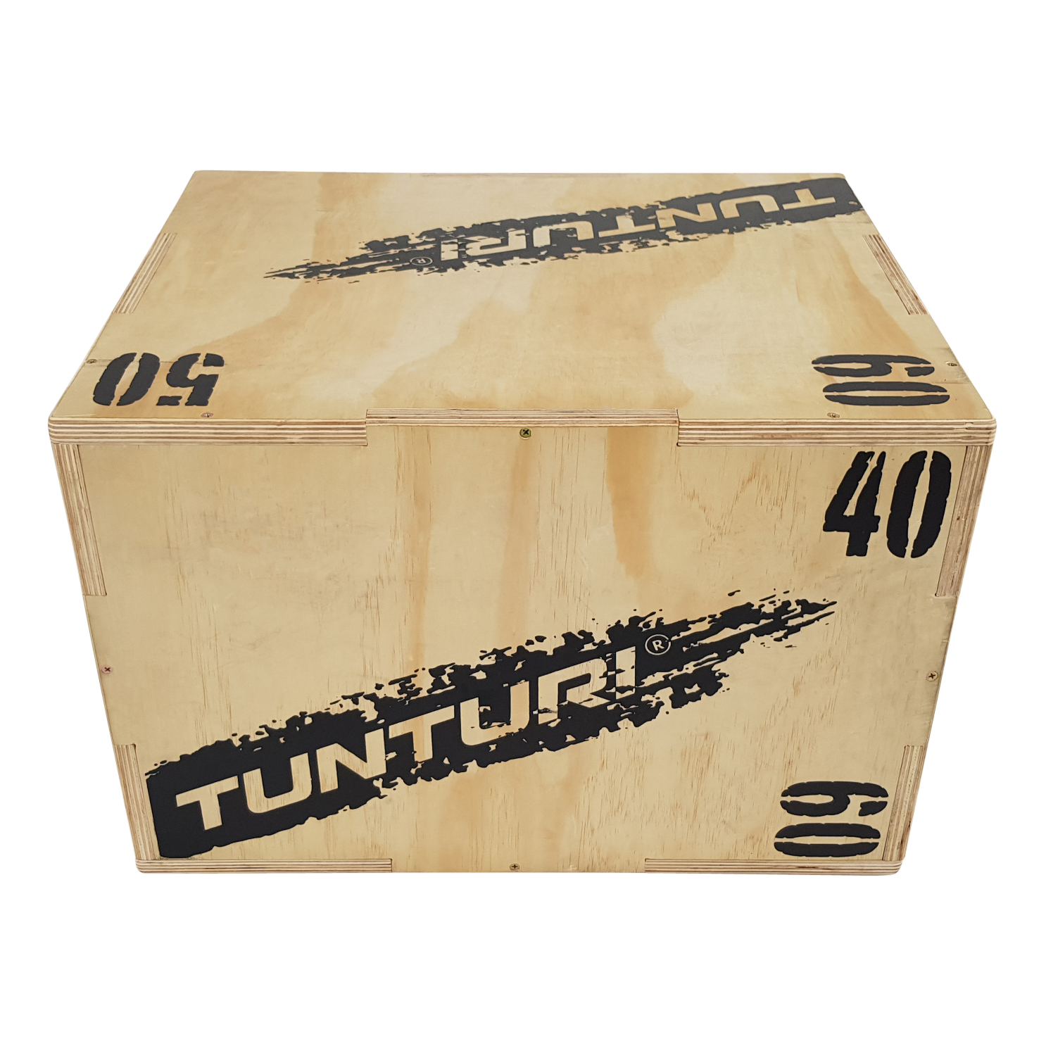 Tunturi Plyobox - Holz 40/50/60cm - Schwarz Tunturi Plyobox - Holz 40/50/60cm - Schwarz