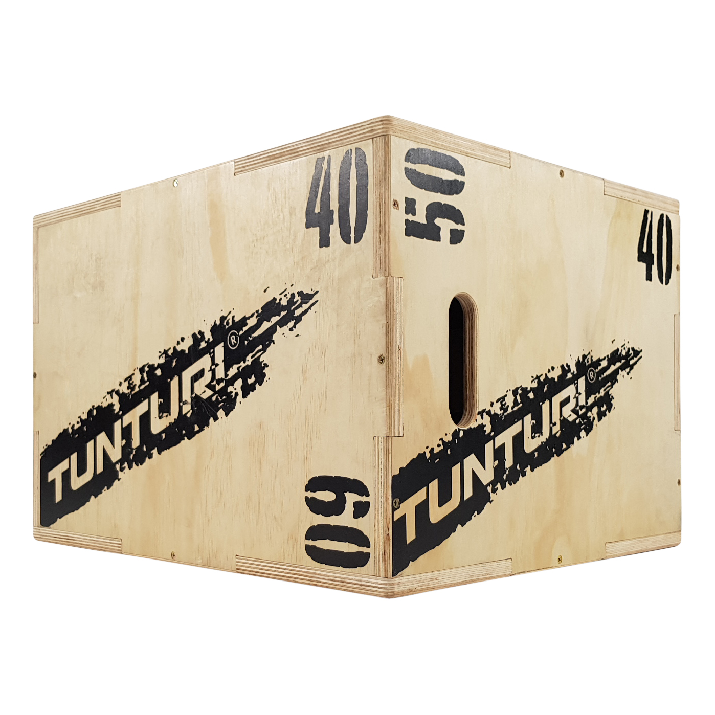 Tunturi Plyobox - Holz 40/50/60cm - Schwarz Tunturi Plyobox - Holz 40/50/60cm - Schwarz