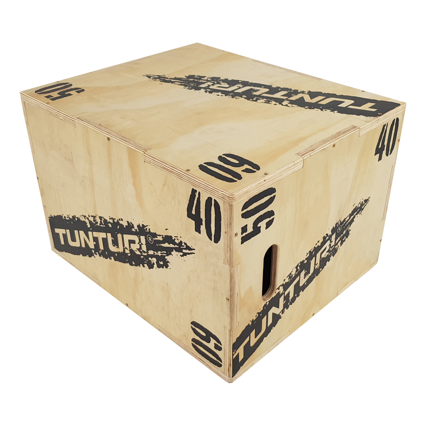 Tunturi Plyobox - Holz 40/50/60cm - Schwarz Tunturi Plyobox - Holz 40/50/60cm - Schwarz