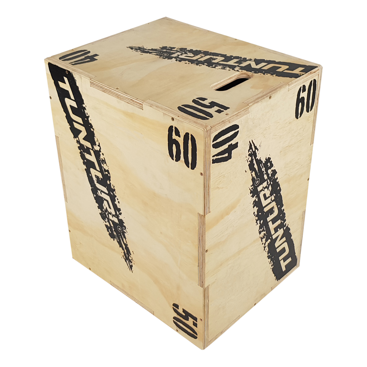 Tunturi Plyobox - Holz 40/50/60cm - Schwarz Tunturi Plyobox - Holz 40/50/60cm - Schwarz