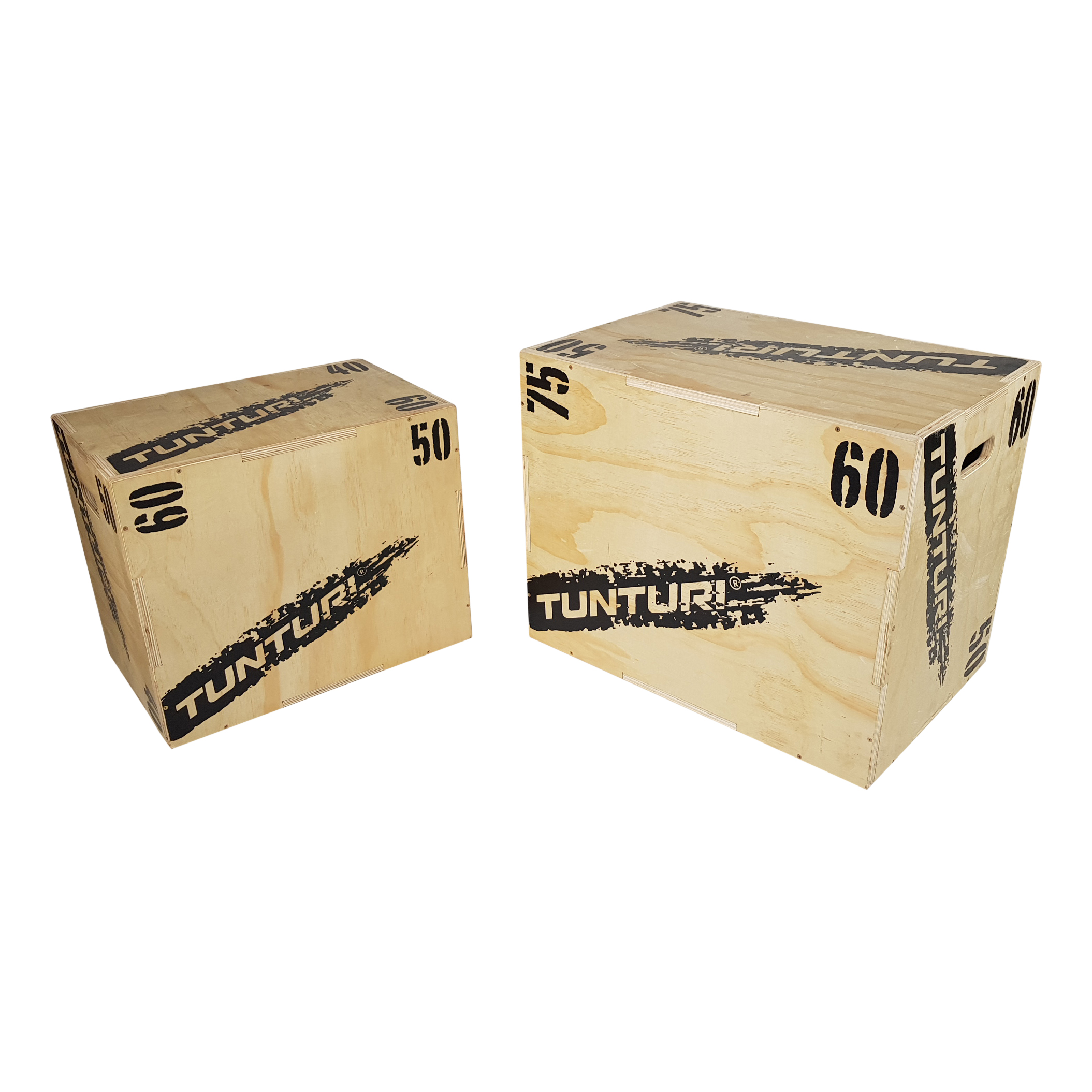 Tunturi Plyobox - Holz 40/50/60cm - Schwarz Tunturi Plyobox - Holz 40/50/60cm - Schwarz