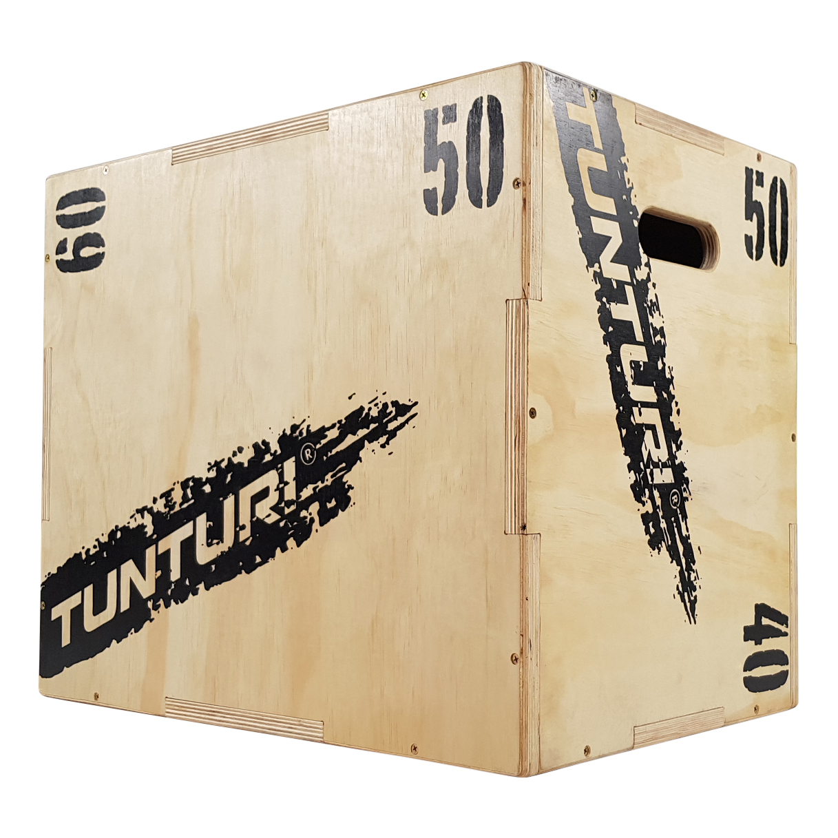 Tunturi Plyobox - Holz 40/50/60cm - Schwarz Tunturi Plyobox - Holz 40/50/60cm - Schwarz