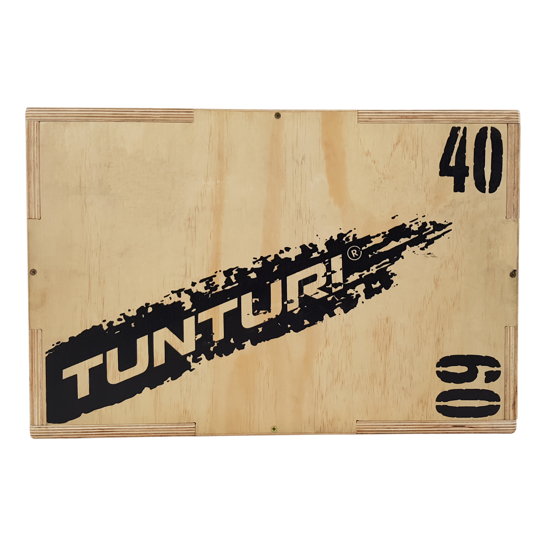 Tunturi Plyobox - Holz 40/50/60cm - Schwarz Tunturi Plyobox - Holz 40/50/60cm - Schwarz