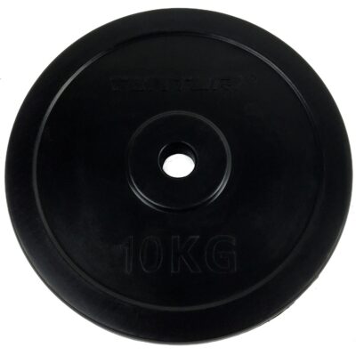 Tunturi Hantelscheibe - Rubber Plate Single 10kg - Schwarz