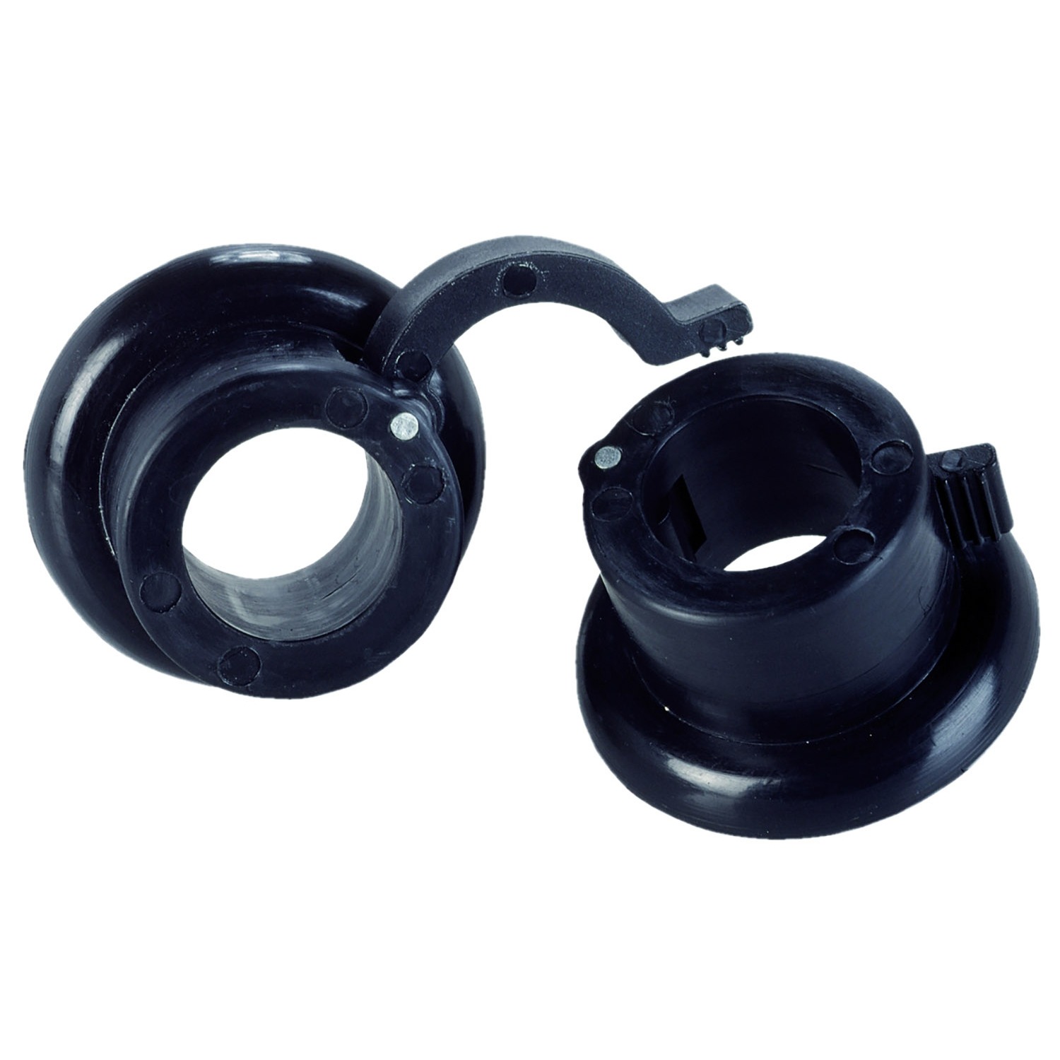 Tunturi Zubehör - ABS Hantelverschlüsse - 2x30mm Durchmesser - Schwarz