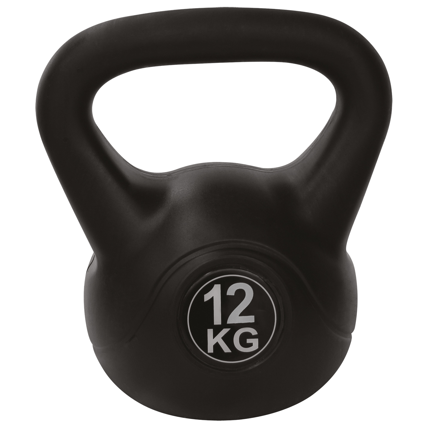 Tunturi Kettlebell - PVC Kettlebell 12kg - Schwarz Tunturi Kettlebell - PVC Kettlebell 12kg - Schwarz