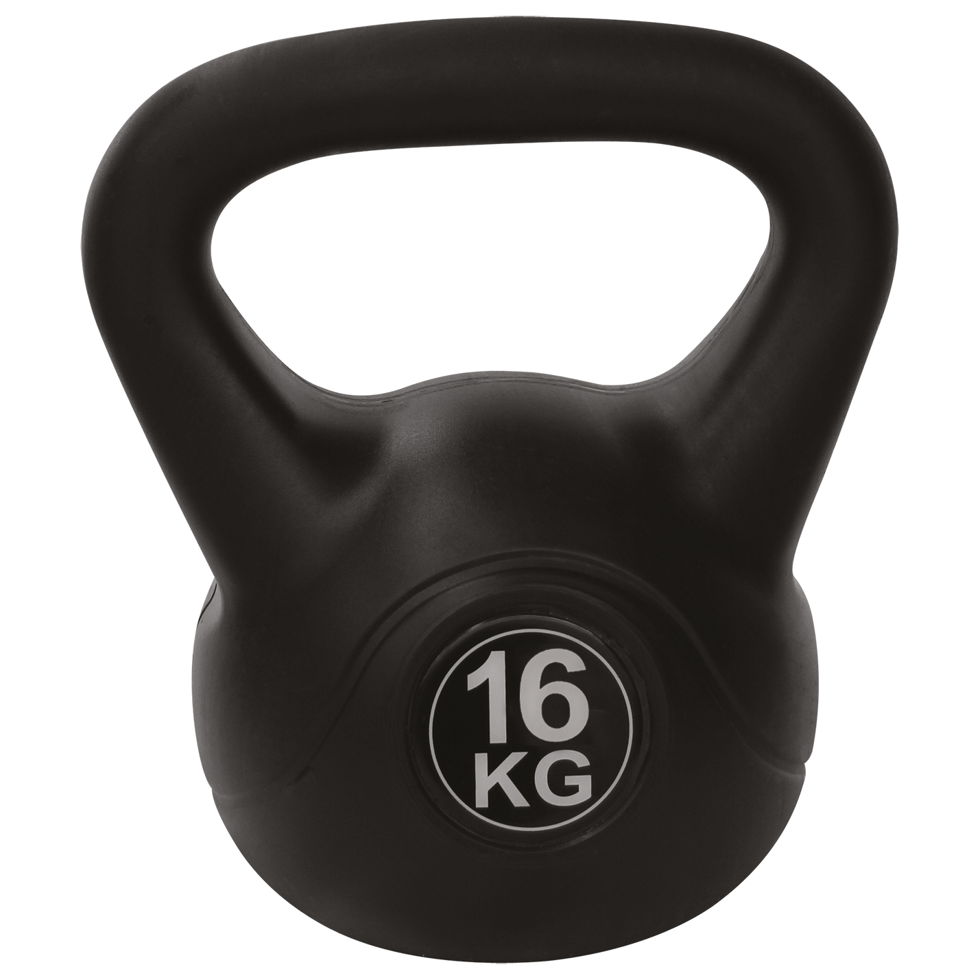 Tunturi Kettlebell - PVC Kettlebell 16kg - Schwarz Tunturi Kettlebell - PVC Kettlebell 16kg - Schwarz