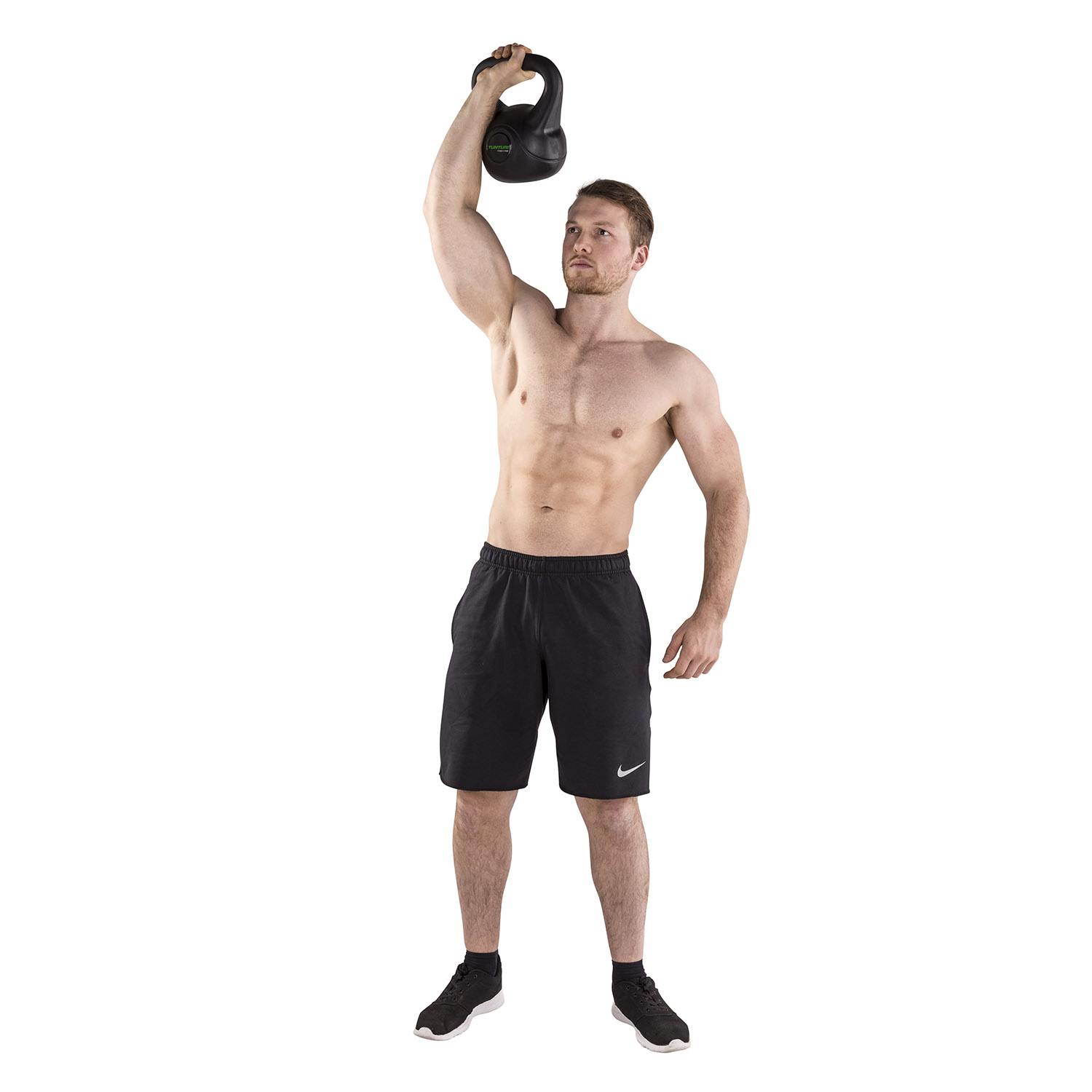 Tunturi Kettlebell - PVC Kettlebell 16kg - Schwarz Tunturi Kettlebell - PVC Kettlebell 16kg - Schwarz