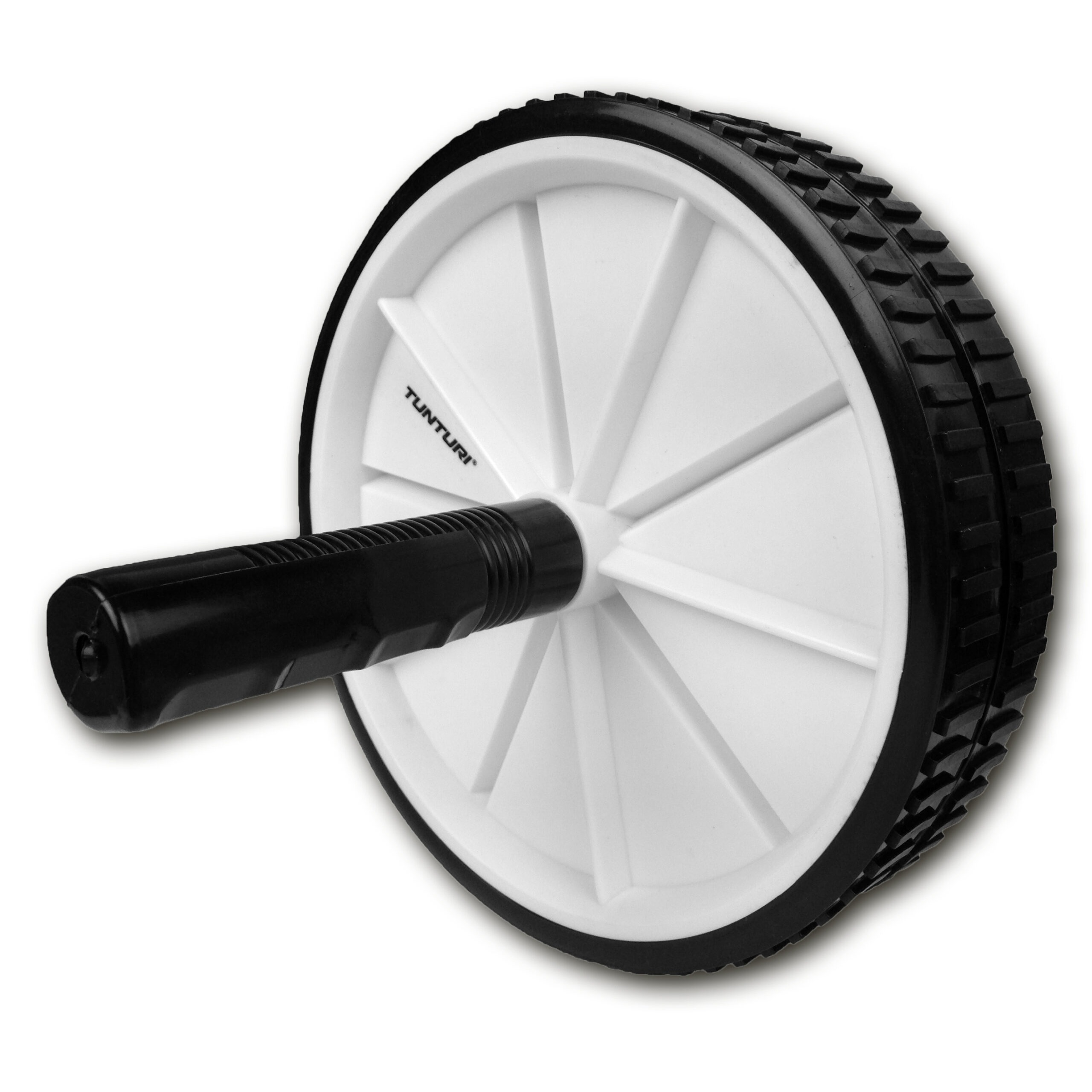Tunturi Bauchroller - Double Exercise Wheel - Schwarz Tunturi Bauchroller - Double Exercise Wheel - Schwarz
