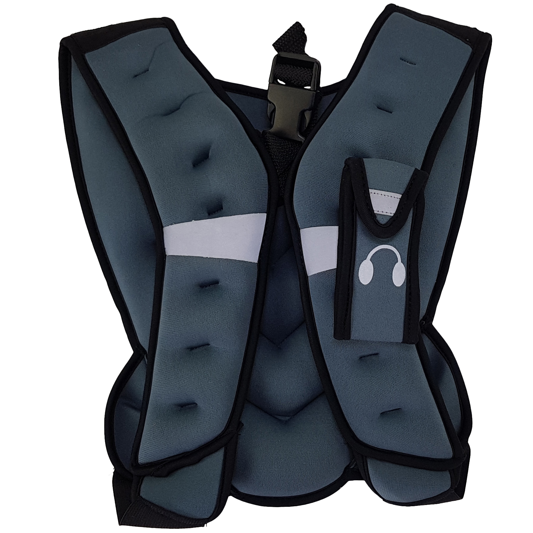 Tunturi Gewichtsweste - Weighted Vest 5kg - Grau Tunturi Gewichtsweste - Weighted Vest 5kg - Grau
