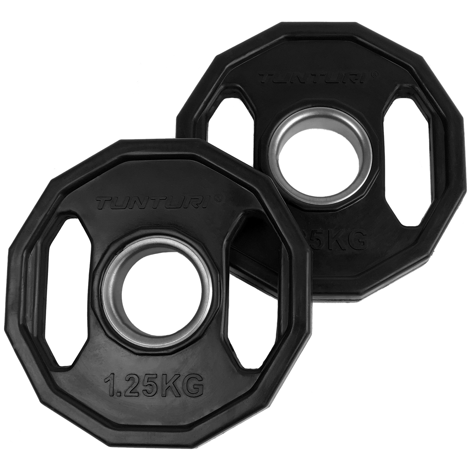 Tunturi Hantelscheibe - Olympic Rubber Plates 1,25kg - Schwarz Tunturi Hantelscheibe - Olympic Rubber Plates 1,25kg - Schwarz