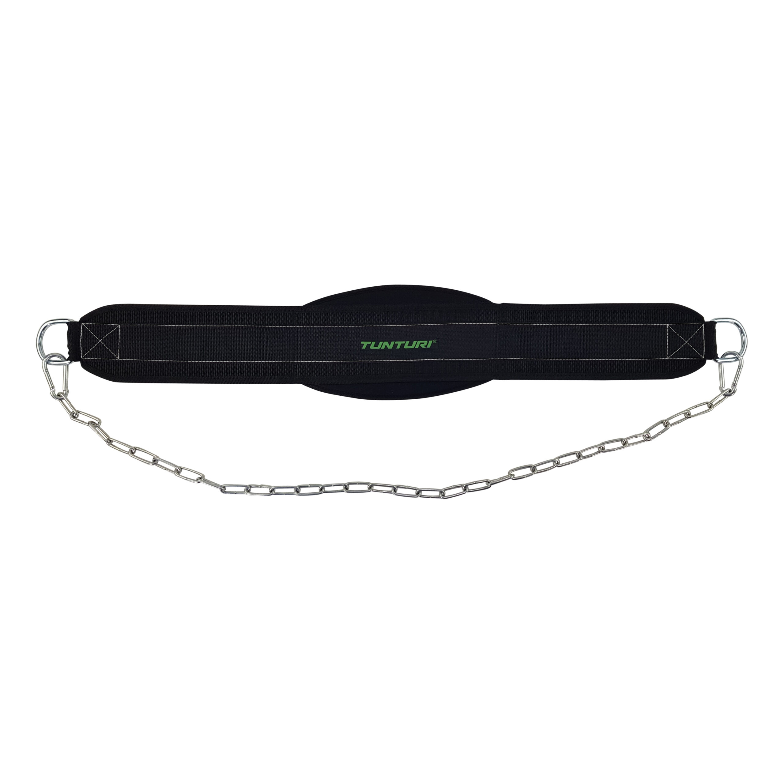 Tunturi - EVA Dip-Gürtel mit Kette - Schwarz Tunturi - EVA Dip-Gürtel mit Kette - Schwarz
