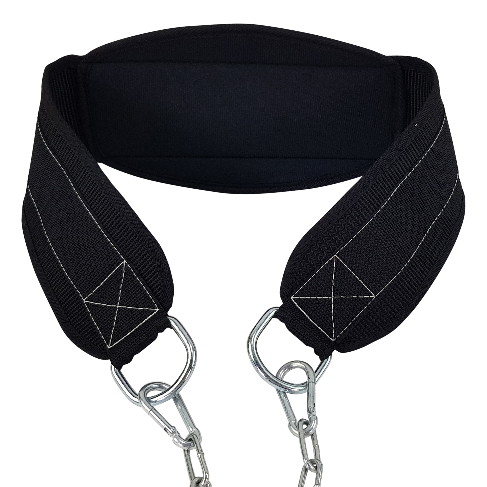 Tunturi - EVA Dip-Gürtel mit Kette - Schwarz Tunturi - EVA Dip-Gürtel mit Kette - Schwarz