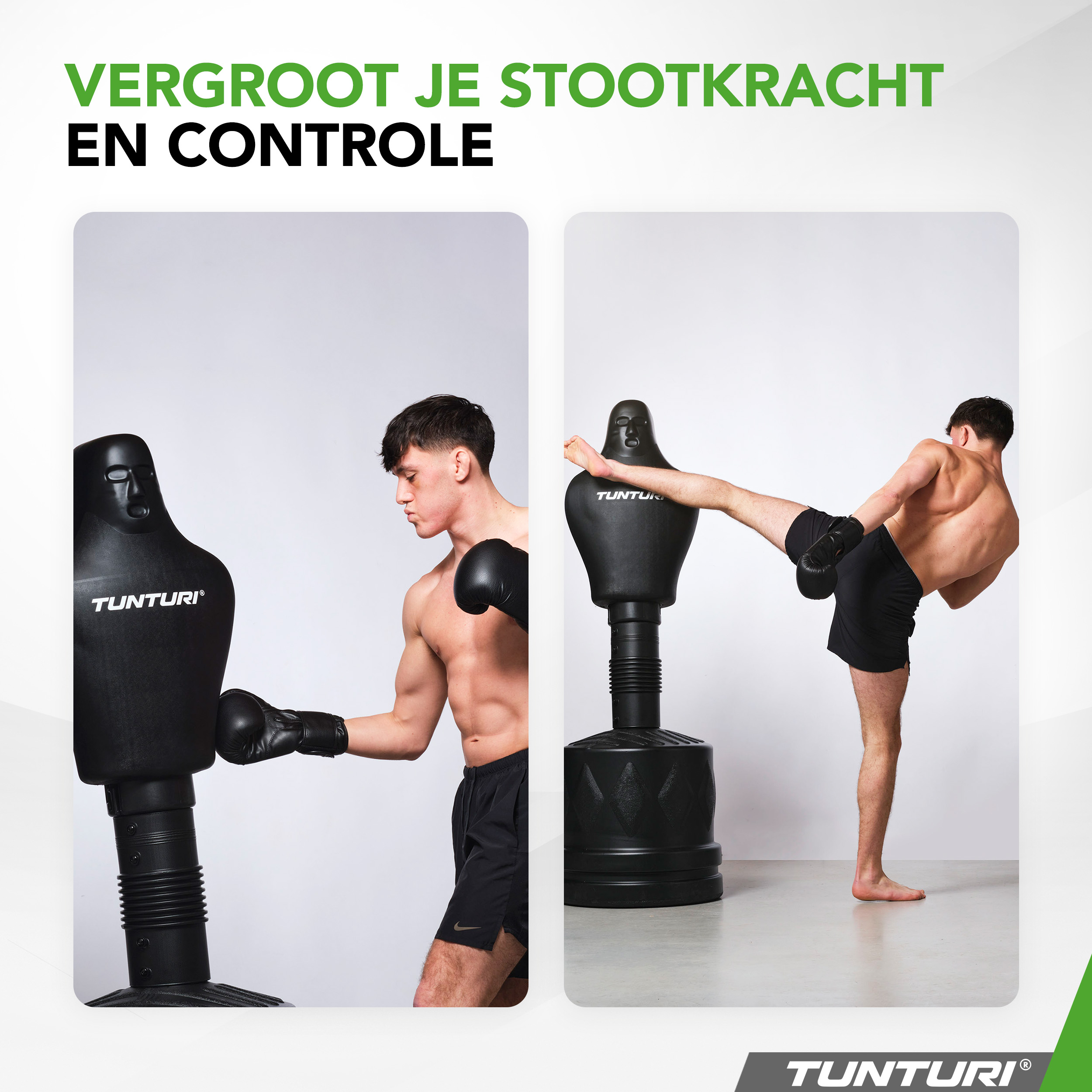 Tunturi - Body Opponent Bag (BOB) - Freistehende Boxpuppe - Schwarz Tunturi - Body Opponent Bag (BOB) - Freistehende Boxpuppe - Schwarz