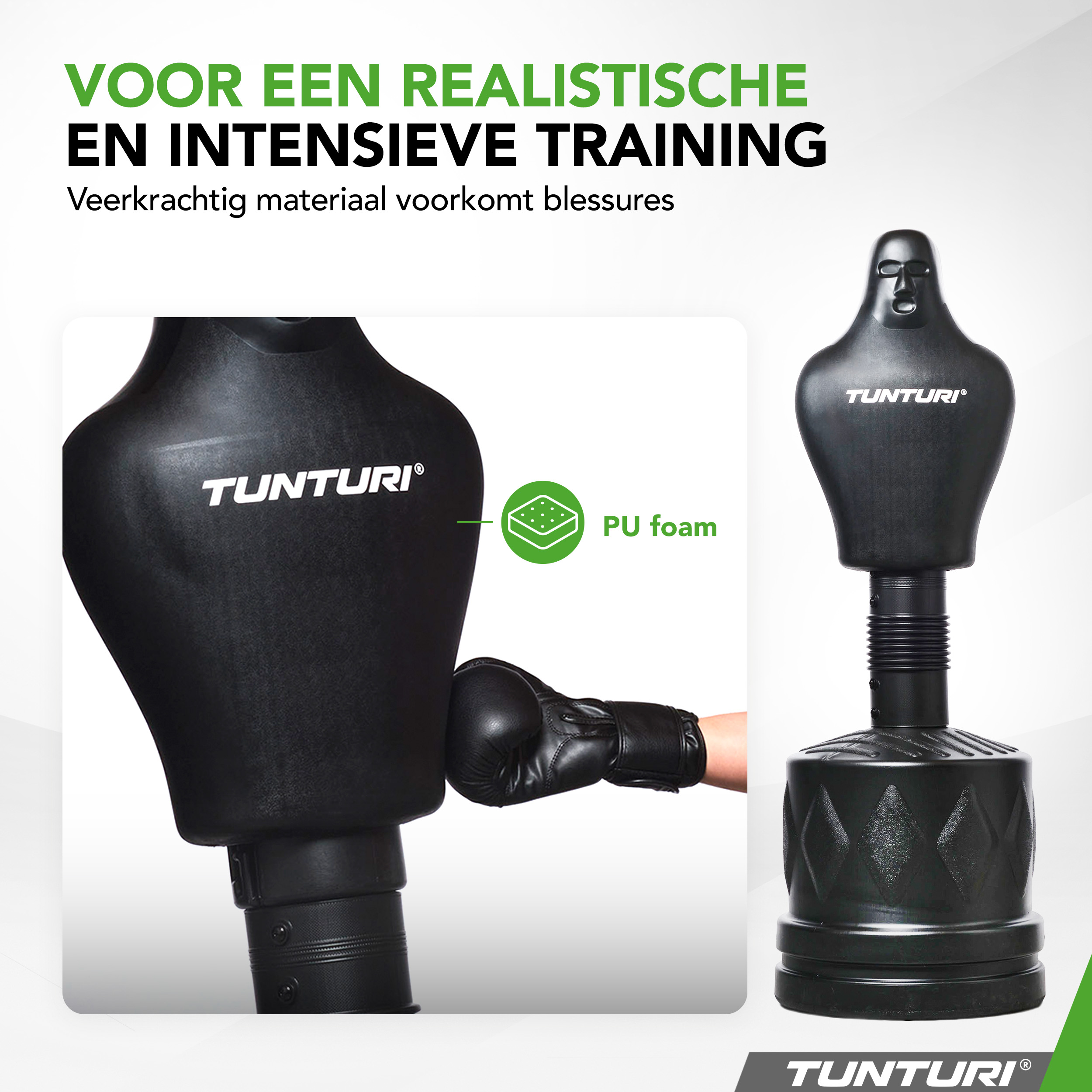 Tunturi - Body Opponent Bag (BOB) - Freistehende Boxpuppe - Schwarz Tunturi - Body Opponent Bag (BOB) - Freistehende Boxpuppe - Schwarz