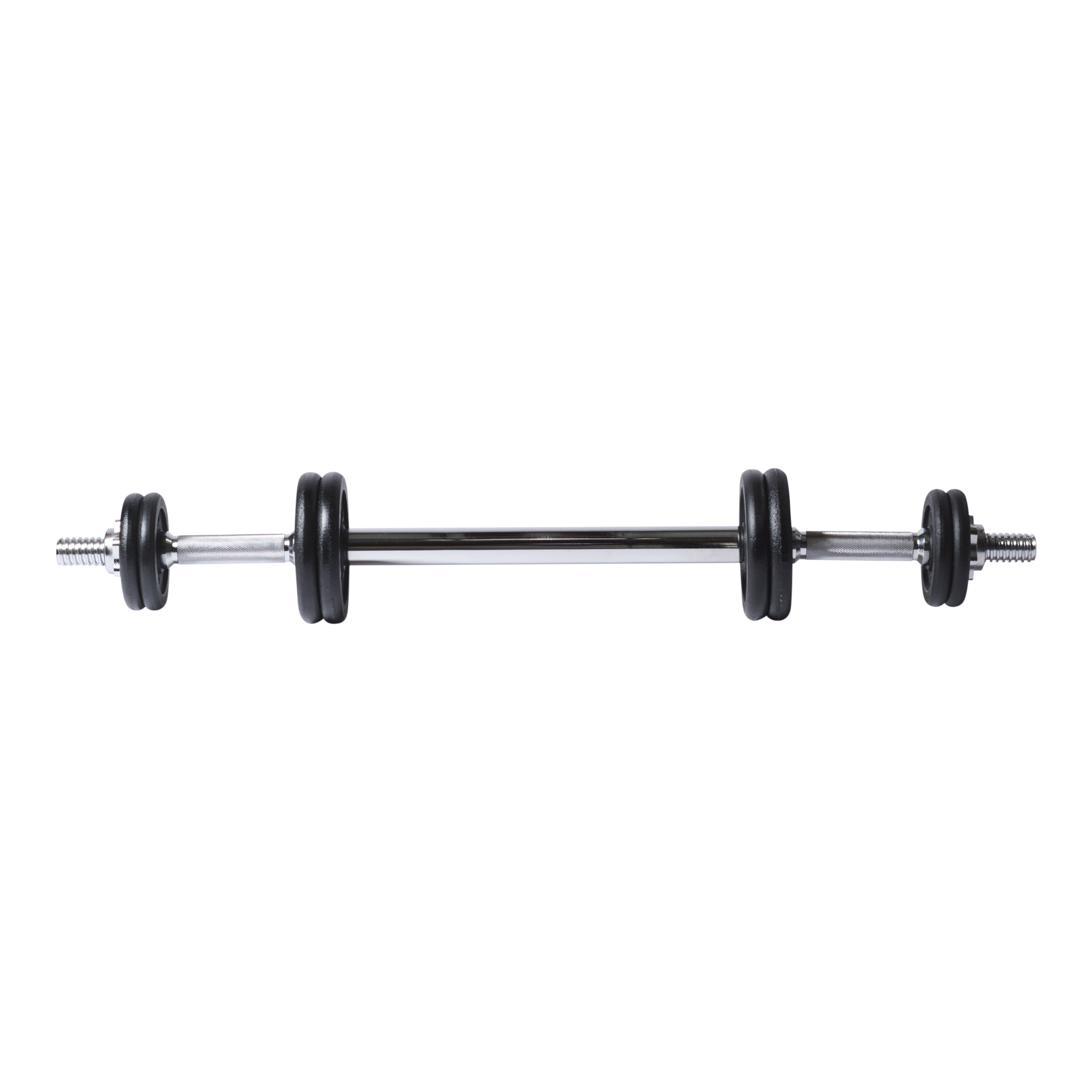 Tunturi Hantelset - Langhantel/Kurzhantel-Set 20kg - Schwarz Tunturi Hantelset - Langhantel/Kurzhantel-Set 20kg - Schwarz