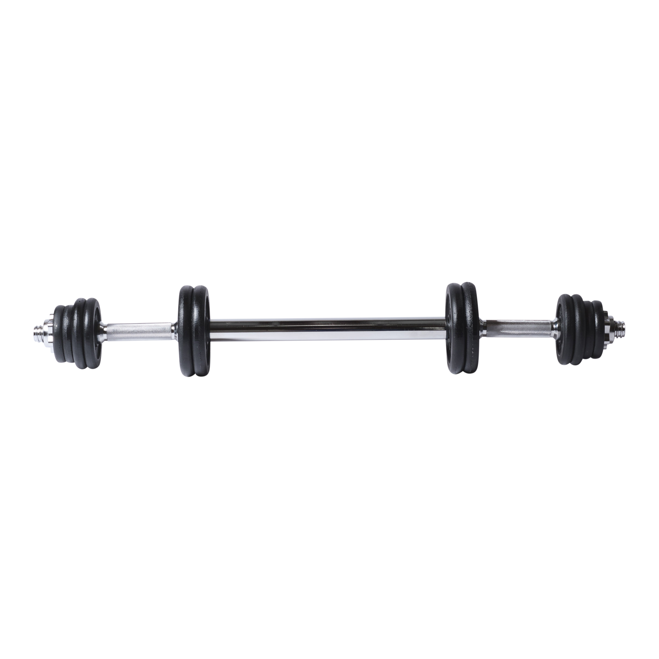 Tunturi Hantelset - Langhantel/Kurzhantel-Set 20kg - Schwarz Tunturi Hantelset - Langhantel/Kurzhantel-Set 20kg - Schwarz