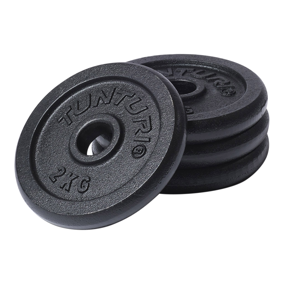 Tunturi Hantelset - Langhantel/Kurzhantel-Set 20kg - Schwarz Tunturi Hantelset - Langhantel/Kurzhantel-Set 20kg - Schwarz